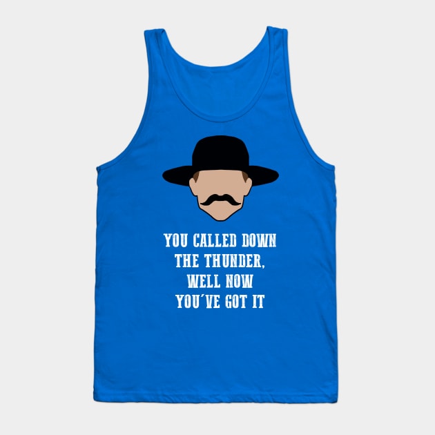 Thunder is Coming Tank Top by joefixit2